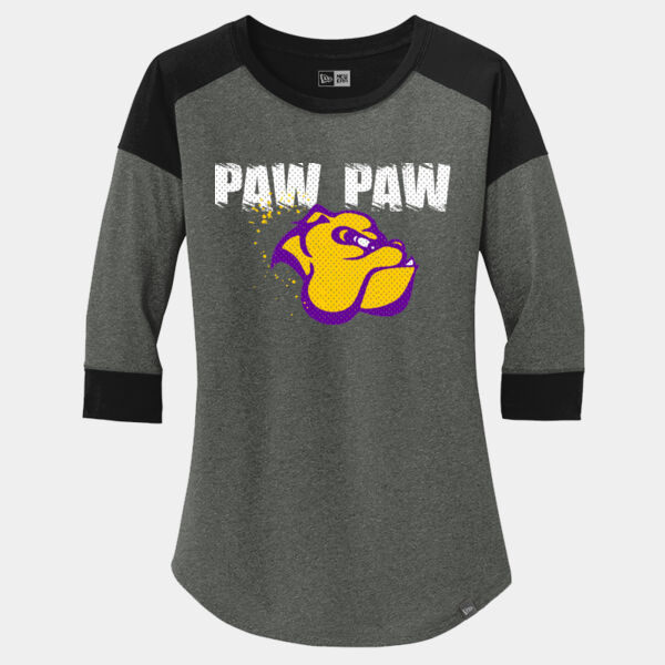 Ladies 3/4 Sleeve New Era Top Thumbnail